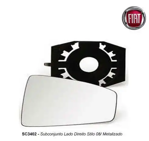 VIDRO ESPELHO STILO 2008/ METALIZADO DIR