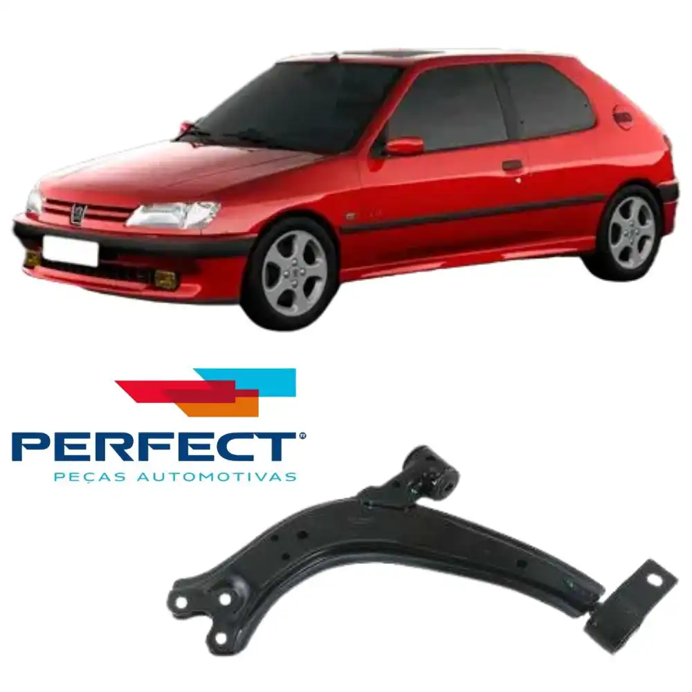BANDEJA INFERIOR PEUGEOT 306 1994 A 2001 ESQUERDA SEM PIVO