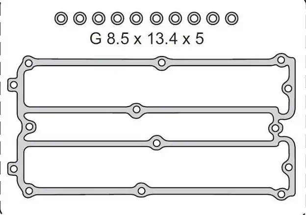 JUNTA TAMPA VALVULA ESCORT 1997 A 2002 1.8 16V ZETEC