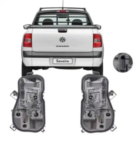 CIRCUITO SINAL TRASEIRO VW SAVEIRO G7 2016 ACIMA ESQUERDO