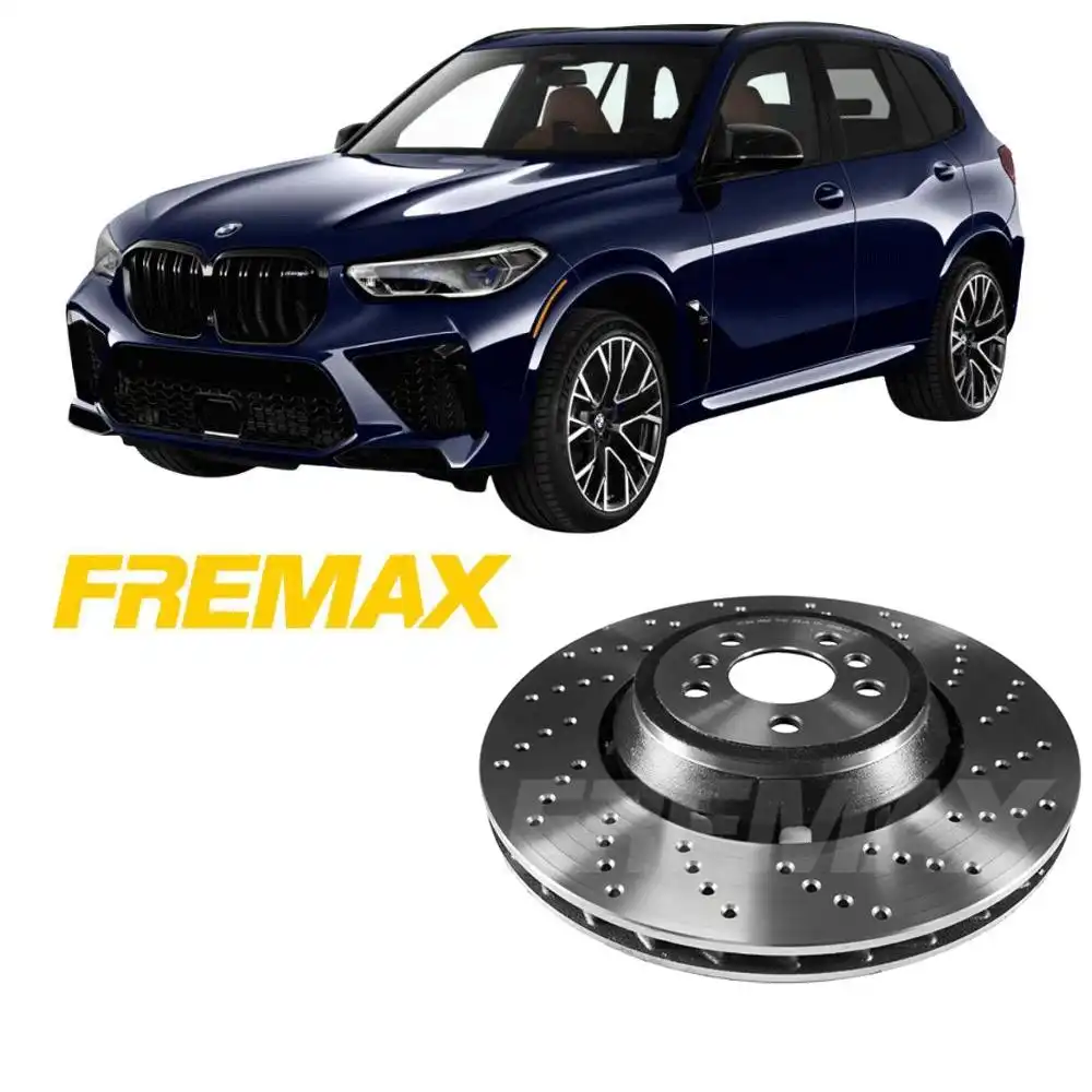 DISCO FREIO DIANTEIRO BMW X5 40I 3.0 24V 2021 ACIMA DIREITO