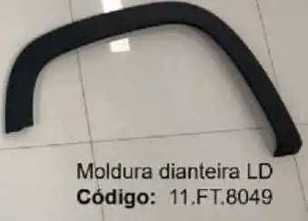 MOLDURA PARALAMA FIAT STRADA 2020/ DIANT DIR