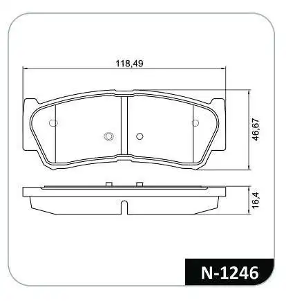 PASTILHA FREIO TRASEIRA HYUNDAI SANTA FE 2.7 V6 2007 A 2009