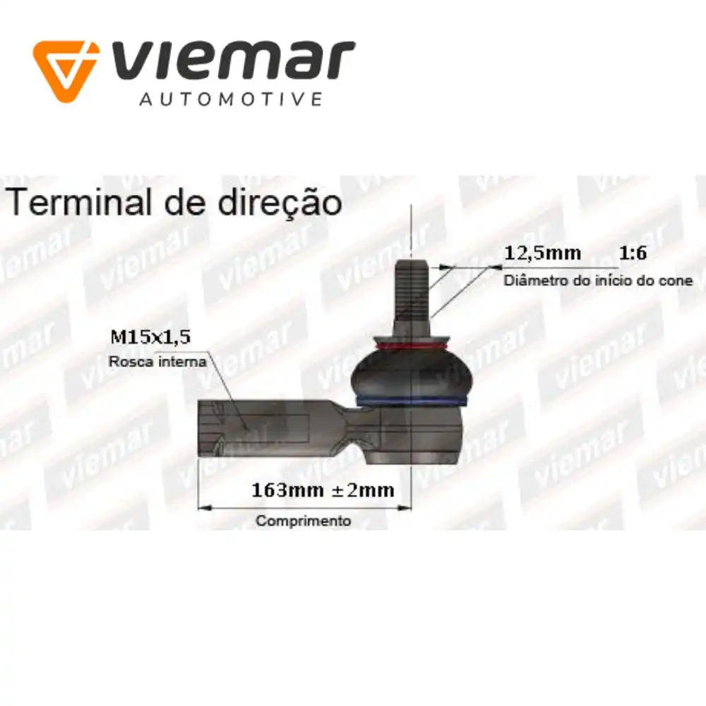 PONTEIRA DIRECAO TOYOTA COROLLA 03/ DIR