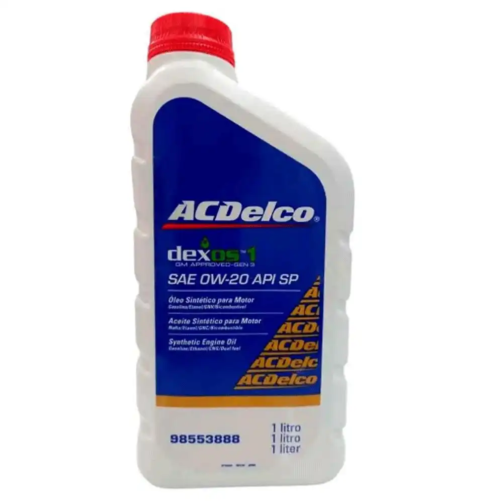 OLEO MOTOR 1 LITRO 0W20 SINTETICO API SP/RC  DEXOS 1