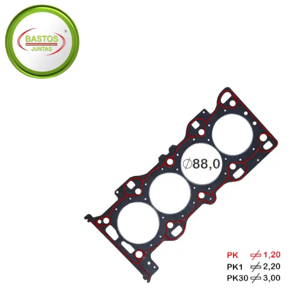 JUNTA CABECOTE FUSION 2.3 16V DURATEC 2005 A 2009 FIBRA