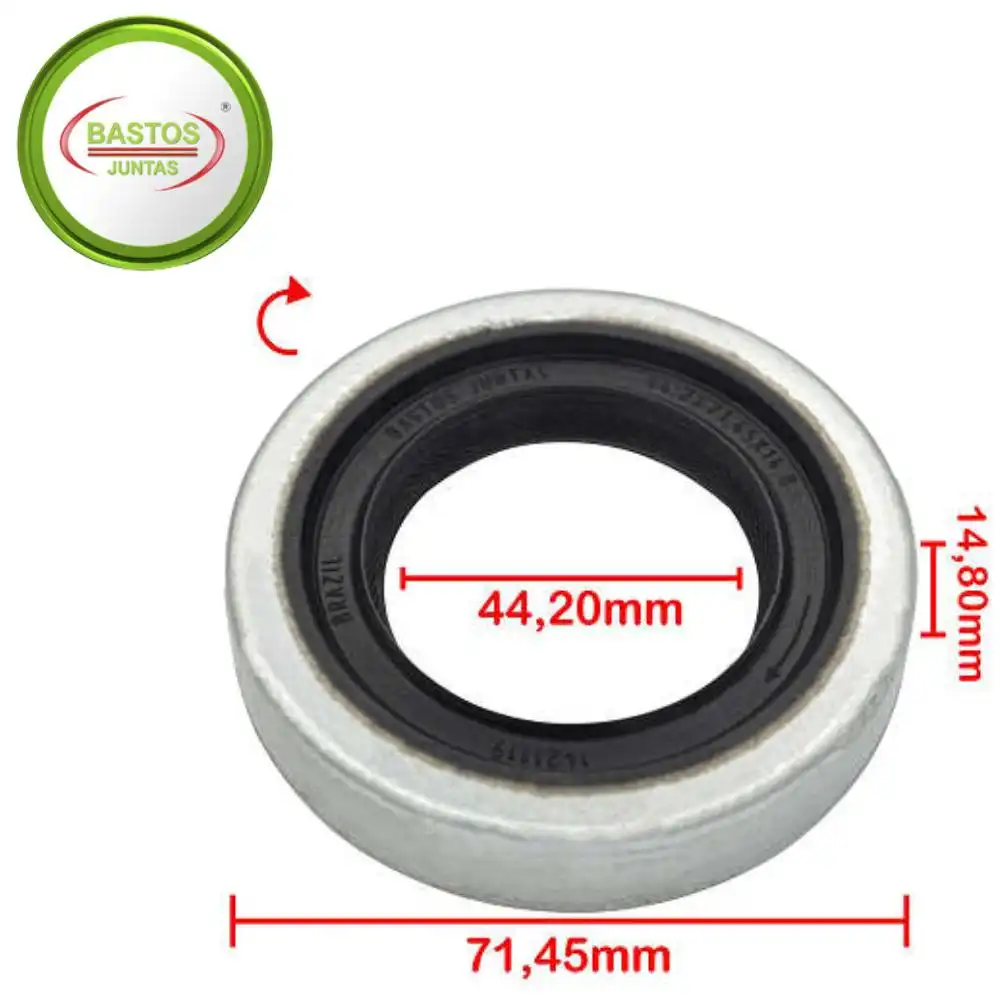 RETENTOR PINHAO D-20 1985 A 1997 DIFERENCIAL TRAS ( 44,2X71,