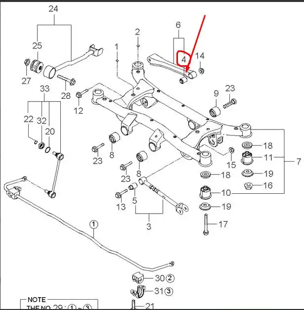 BUCHA BRACO TRAS HYUNDAI TUCSON 04/16 SUP TDS