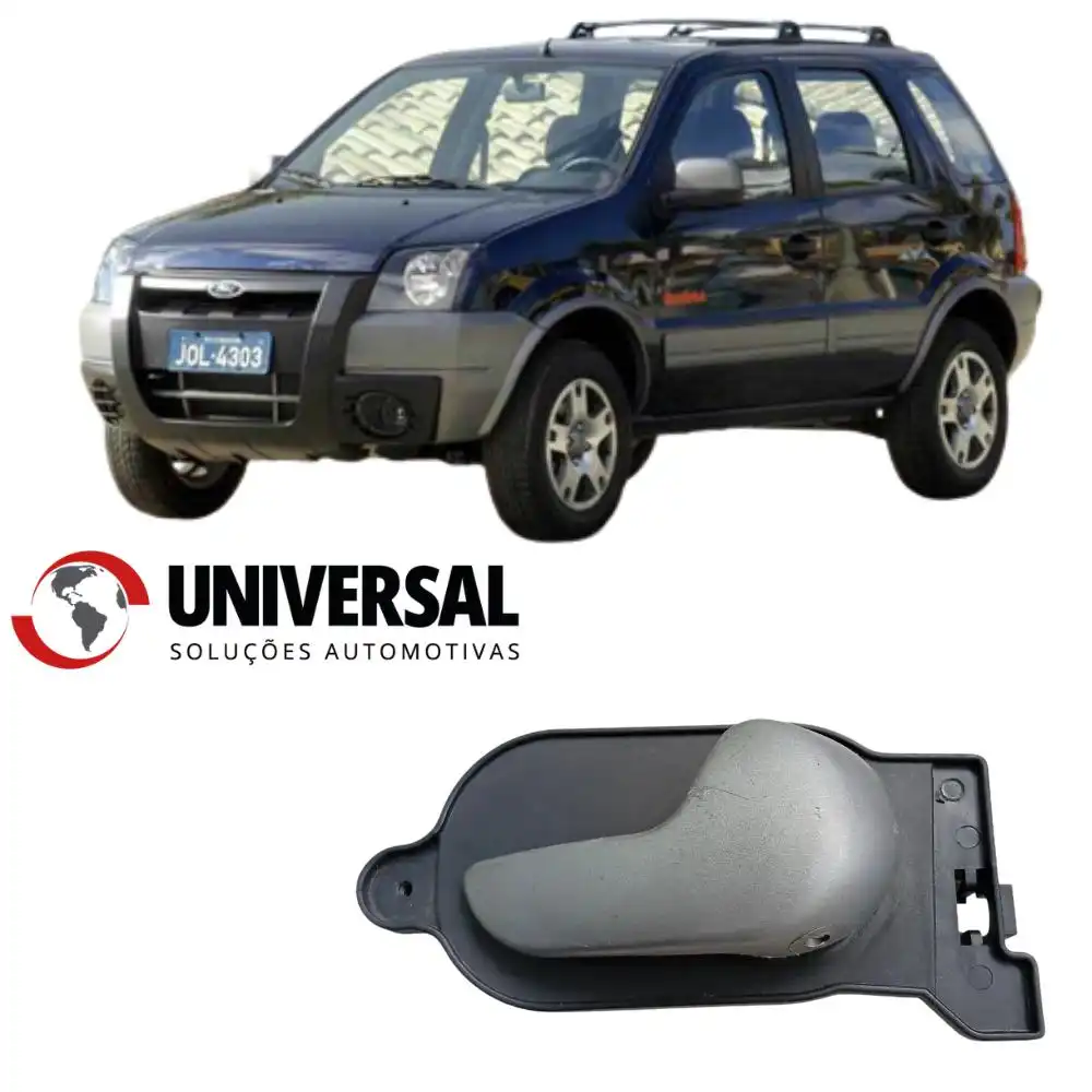 MACANETA INT FIESTA 03/ ECOSPORT 03/ DIANT/TRAS DIR (CINZA)