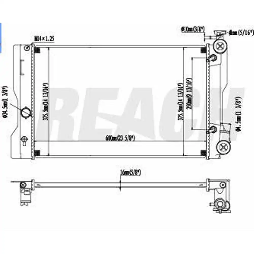 RADIADOR TOYOTA COROLLA 1.8 2.0 16V 2009 A 2019 C/AR