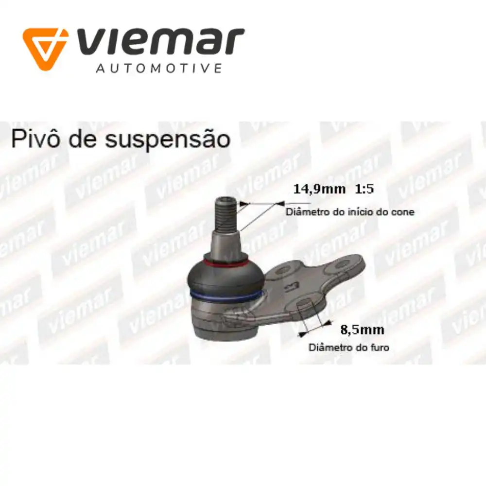 PIVO GOLF 1999 A 2013 ESQUERDO