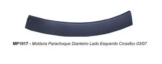 MOLDURA PARALAMA CROSSFOX 05/ DIANT ESQ PRETO PTE PARACHOQUE