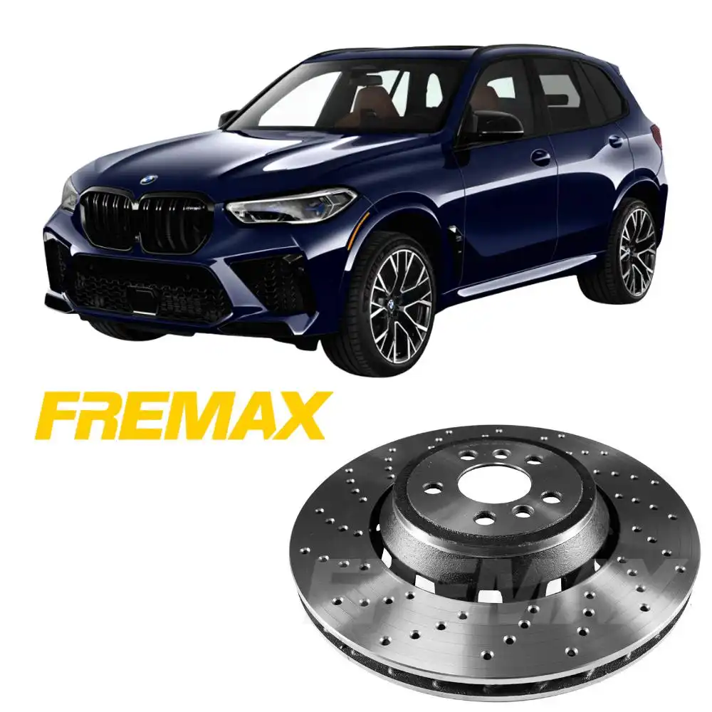 DISCO FREIO DIANTEIRO BMW X5 40I 3.0 24V 2021 ACIMA ESQUERDO