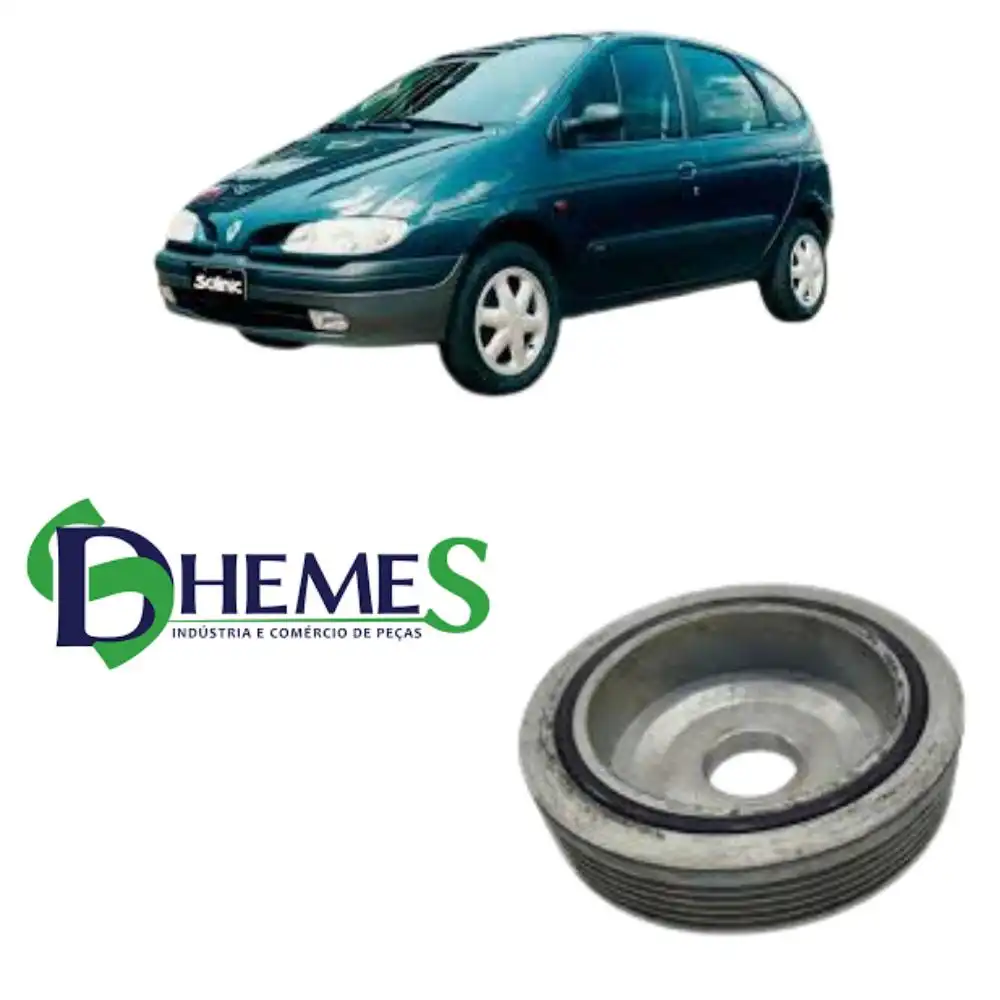 POLIA VIRABREQUIM SCENIC 2.0 2000 A 2012