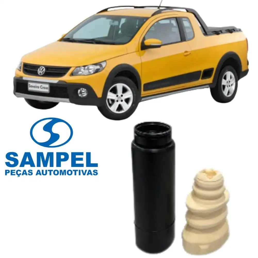 KIT AMORTECEDOR TRASEIRO SAVEIRO G5 2008/