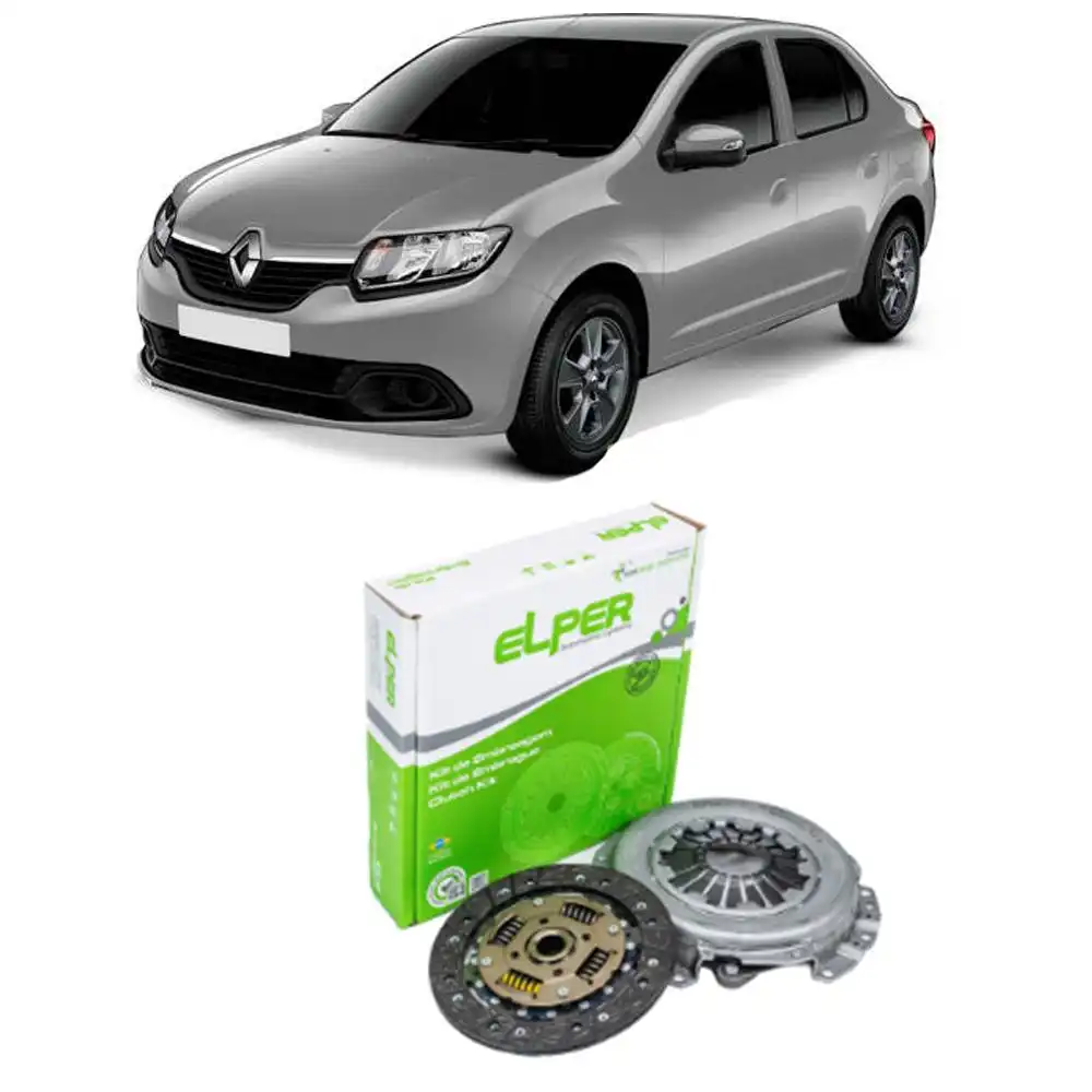 KIT EMBREAGEM RENAULT LOGAN 1.0 12V FLEX 2017/ SEM ATUADOR