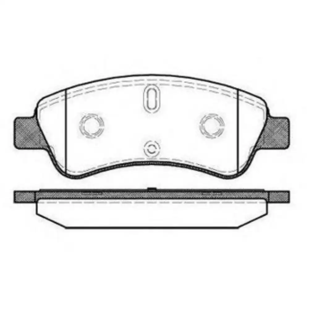 PASTILHA FREIO TRASEIRA HYUNDAI VERA CRUZ 2007/