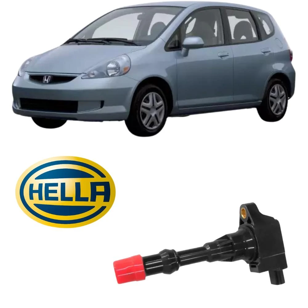 BOBINA INJ ELET HONDA FIT 1.4 8V 2003 A 2008 DIANTEIRA