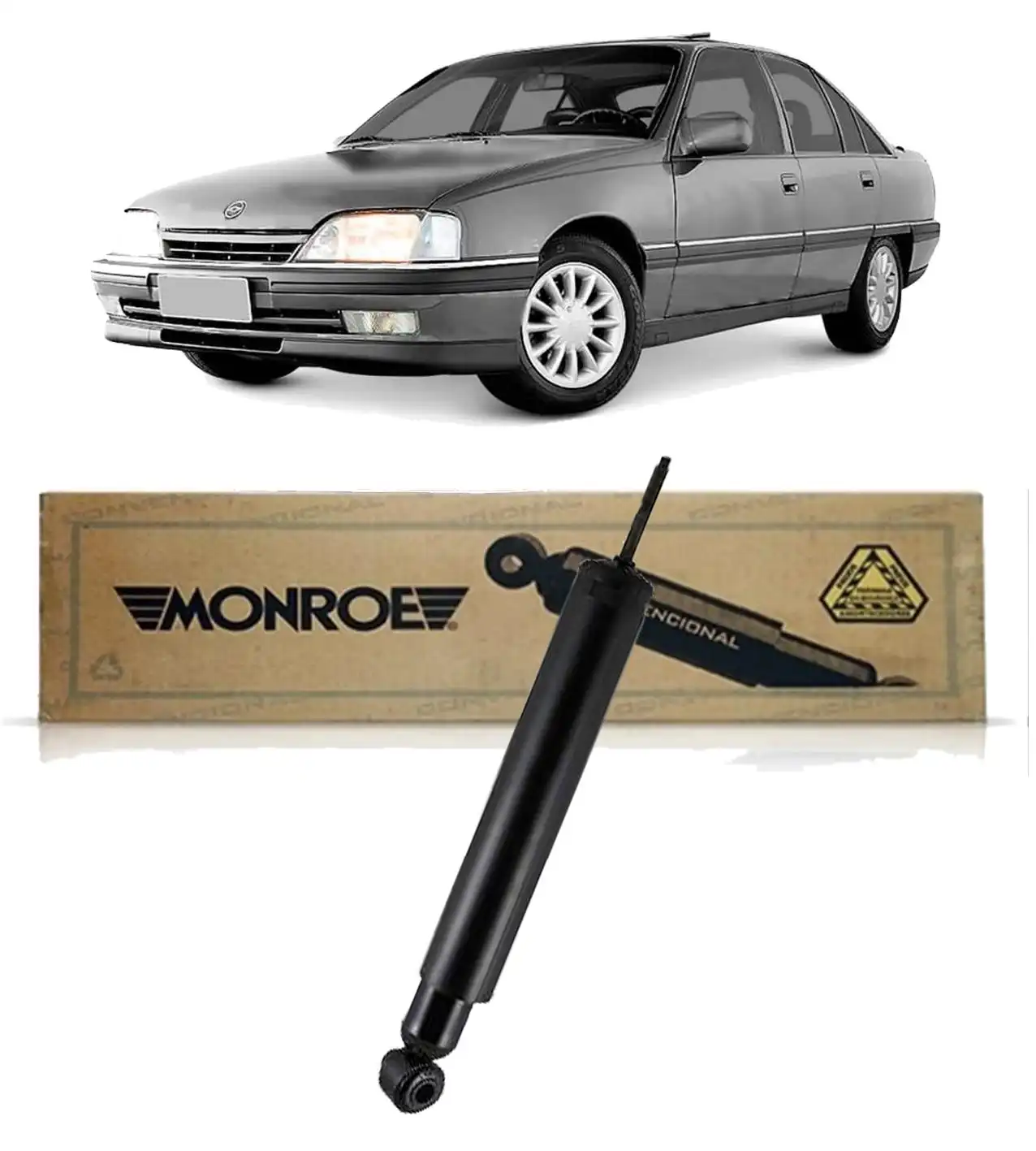 AMORTECEDOR TRASEIRO OMEGA 4 CILINDROS 1992 A 1998