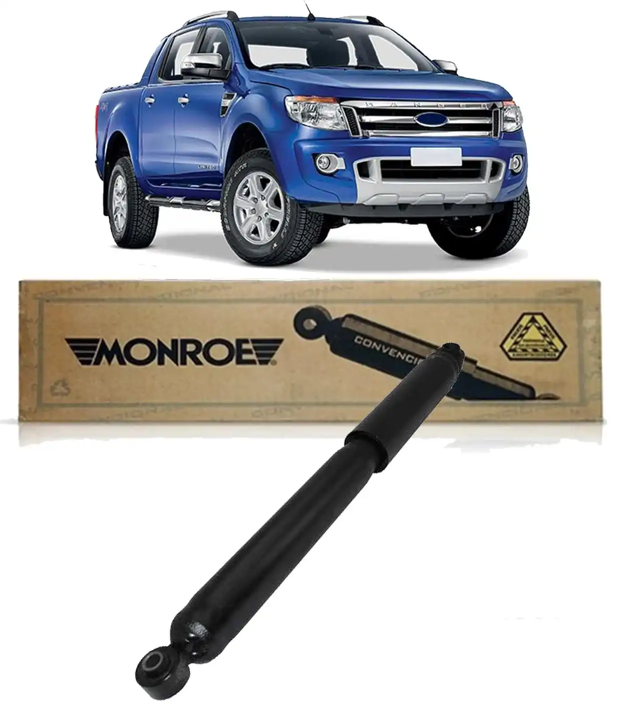 AMORTECEDOR TRASEIRO RANGER 2012 A 2018