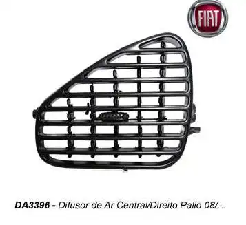 GRADE VENT INT PALIO 04/ CENTRAL PRETO DIR
