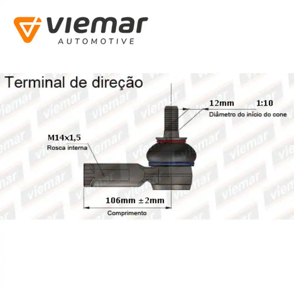 PONTEIRA DIRECAO FIAT MAREA 1.8 96/ BRAVA 00/03 DOBLO 02/