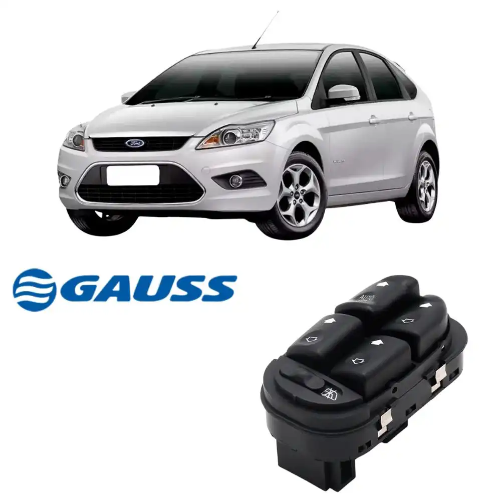 INTERRUPTOR VIDRO ELETRICO FOCUS 1.6 8V GASOLINA 2003 A 2007