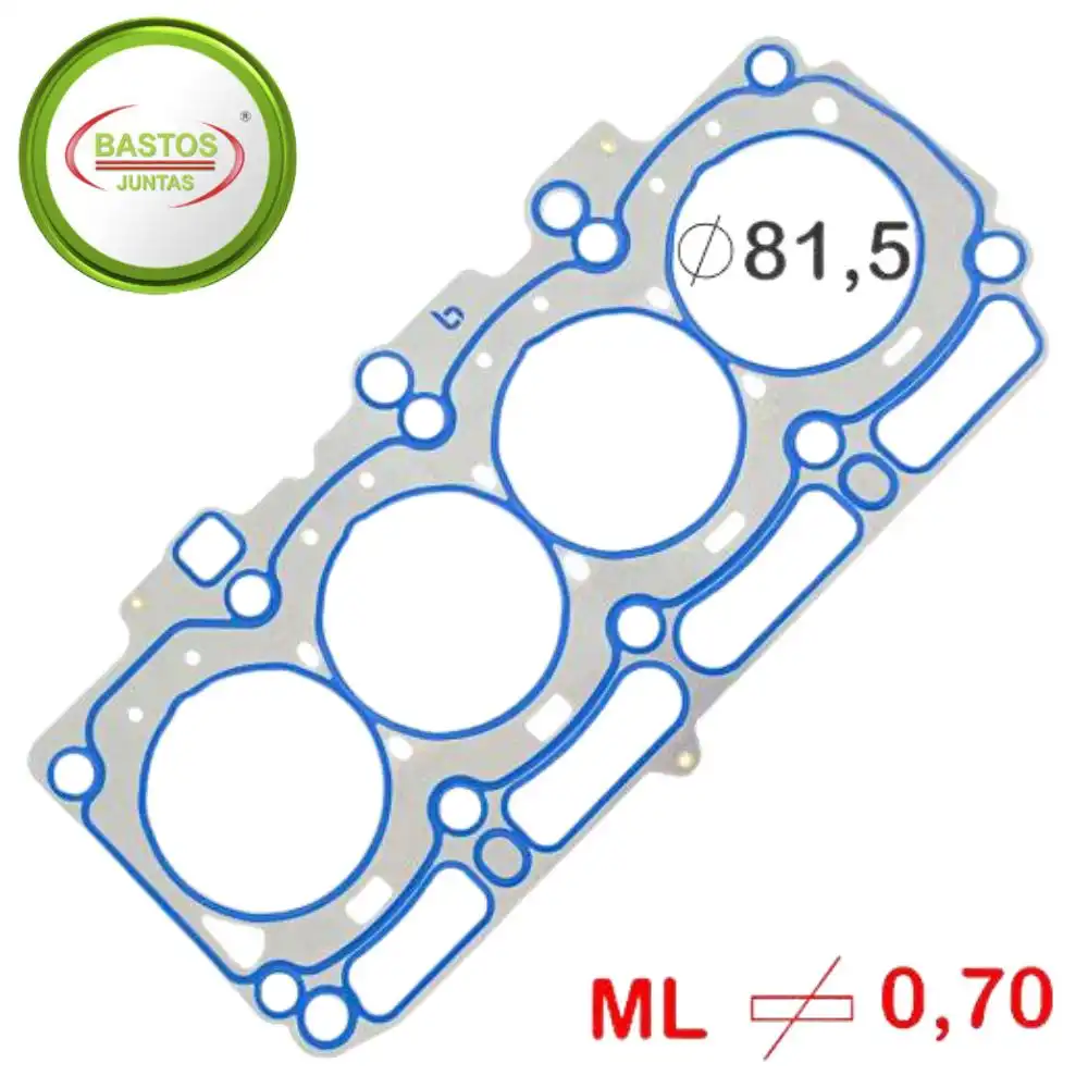 JUNTA CABECOTE COROLLA 2.0 16V FLEX 2019 A 2025 METAL