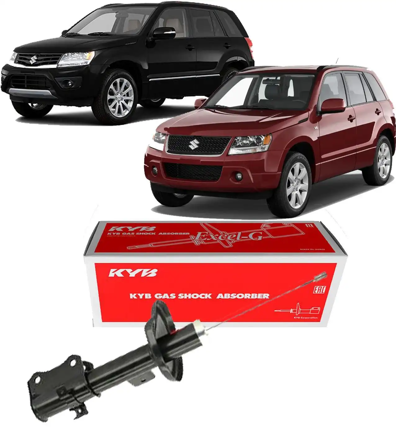 AMORTECEDOR DIANTEIRO SUZUKI VITARA 2009 A 2016 DIREITO