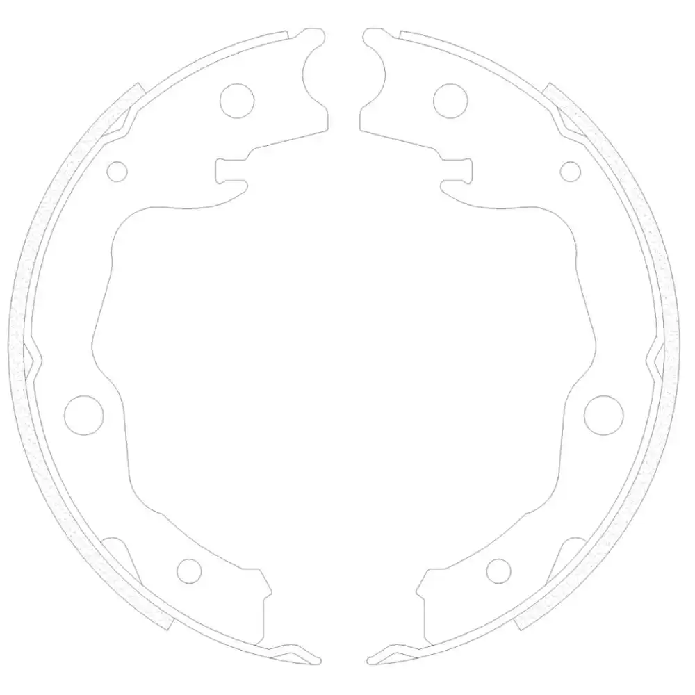 SAPATAS FREIO MAO TOYOTA RAV4 2005 A 2015