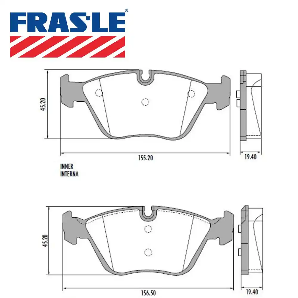 PASTILHA FREIO DIANTEIRA BMW X3 3.0 24V 2008 A 2010