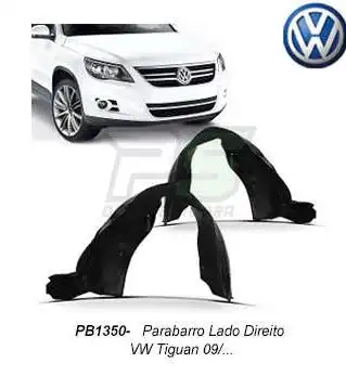 PROTETOR PARALAMA TIGUAN 2009 A 2017 DIR
