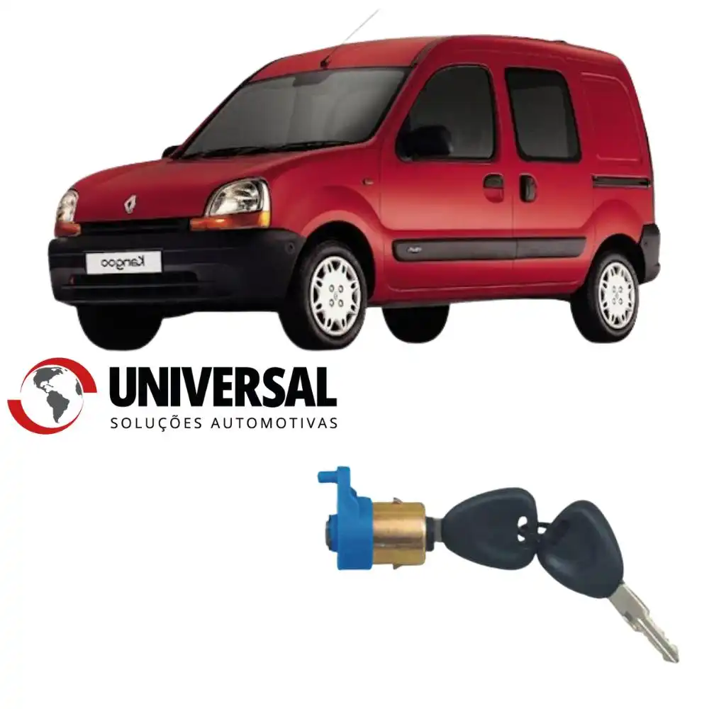 CILINDRO PORTA TRAS RENAULT KANGOO 2000/ C/CHAVE (MALA)