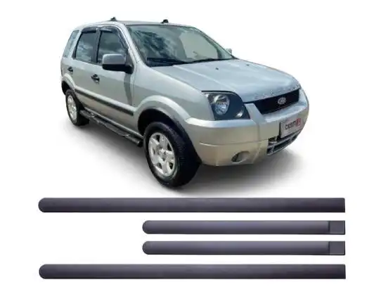 FRISO LATERAL ECOSPORT 2003 A 2012 PRETO