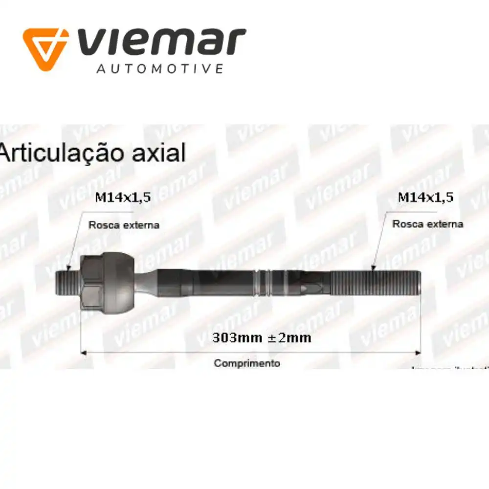 BARRA AXIAL GOL GV POLO 2002/ FOX MANUAL