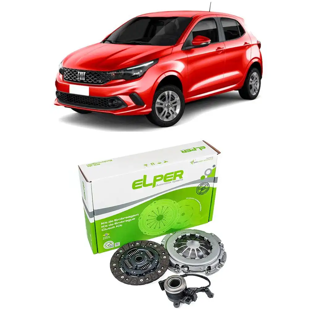 KIT EMBREAGEM FIAT ARGO 1.3 8V 2017 ACIMA COM ATUADOR