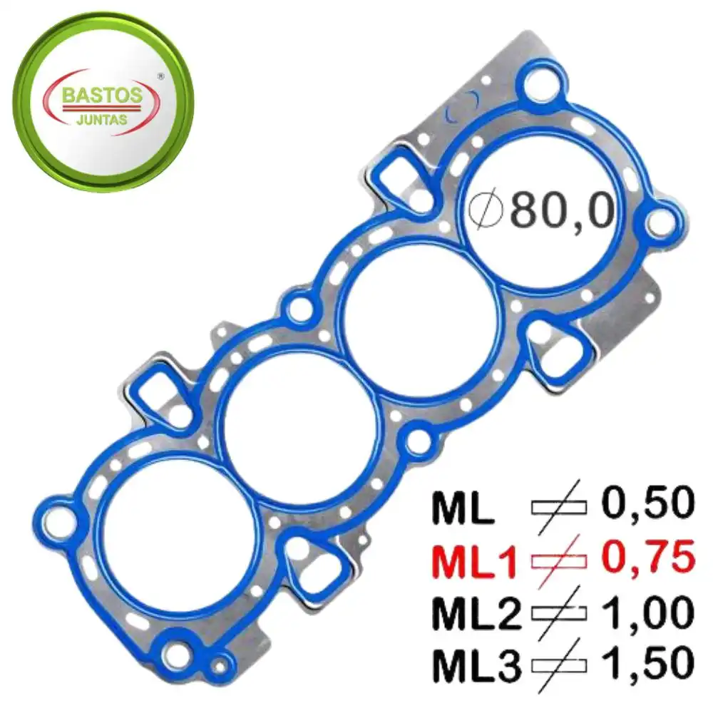JUNTA CABECOTE NEW FIESTA 1.5 1.6 16V 2010/ FLEX CHAPA