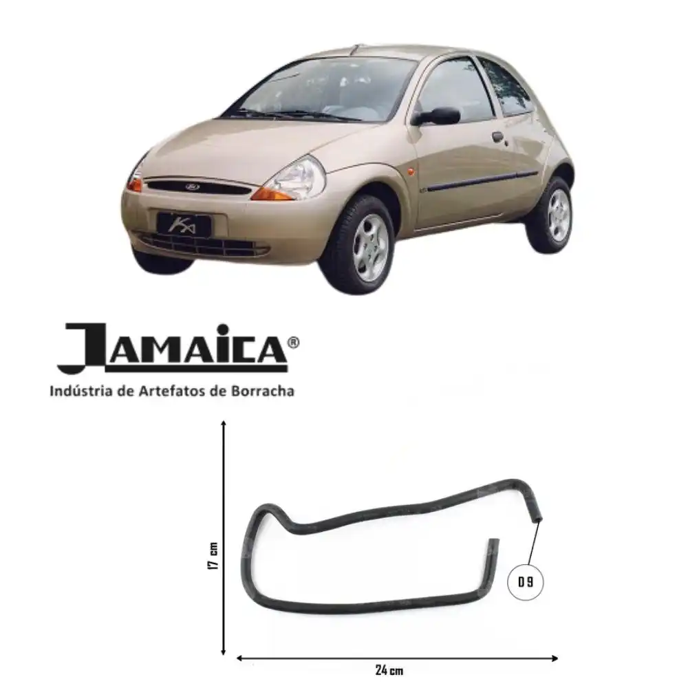 MANGUEIRA RESERVATORIO AO RADIADOR KA ROCAM 1999 A 2007