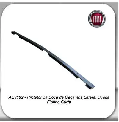 FRISO TAMPA TRAS FIAT FIORINO 1988 A 1997 SUPERIOR CANTO DIR
