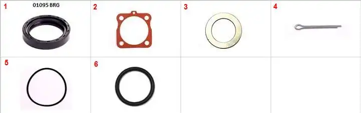 RETENTOR RODA TRAS FUSCA (KIT)