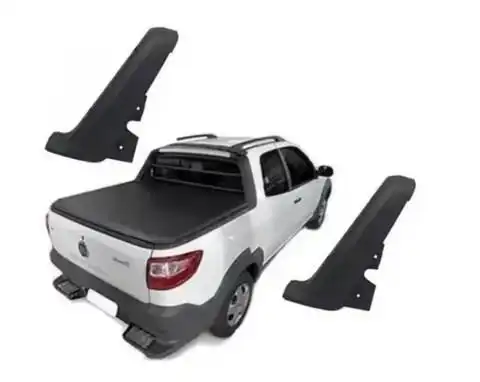 MOLDURA COLUNA PORTA FIAT STRADA 2014 A 2020