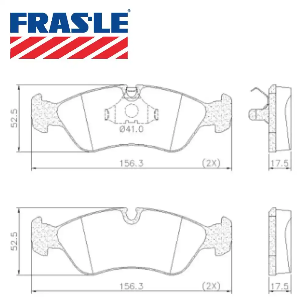 PASTILHA FREIO DIANTEIRA OMEGA /1995 SISTEMA TEVES