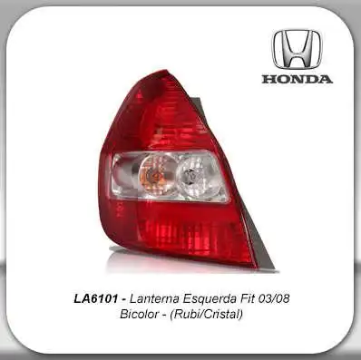 SINAL TRAS HONDA FIT 2003 A 2008 ESQ