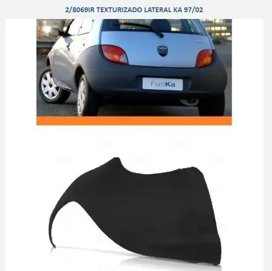 PARACHOQUE TRAS KA 97/02 CANTO DIR PRETO