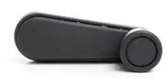 MACANETA VIDRO GOL PLUS 95/98 METAL CINZA