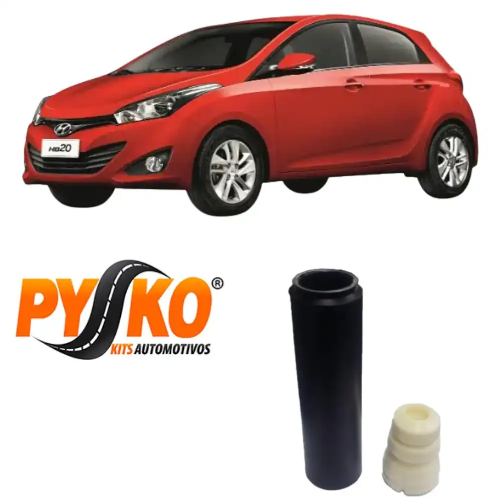 KIT AMORTECEDOR TRASEIRO HYUNDAI HB20 2012/