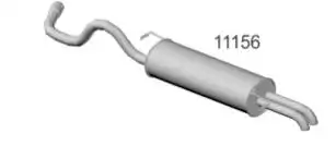 SILENC TRAS BORA 2.0 2000 A 2011  DUAS SAIDAS