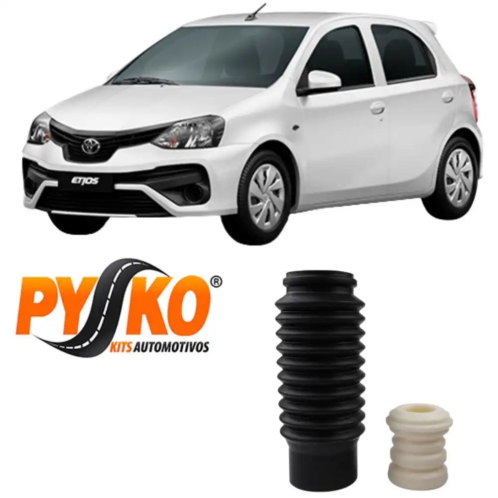 KIT AMORTECEDOR DIANTEIRO TOYOTA ETIOS 2012/