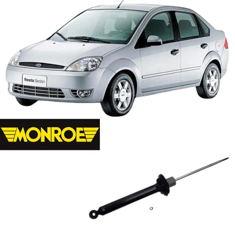AMORTECEDOR TRASEIRO FIESTA 2001 A 2004 SEDAN STREET 2001 A