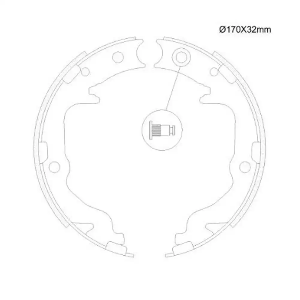 SAPATA FREIO JEEP COMPASS 2.0 16V 2011 A 2015